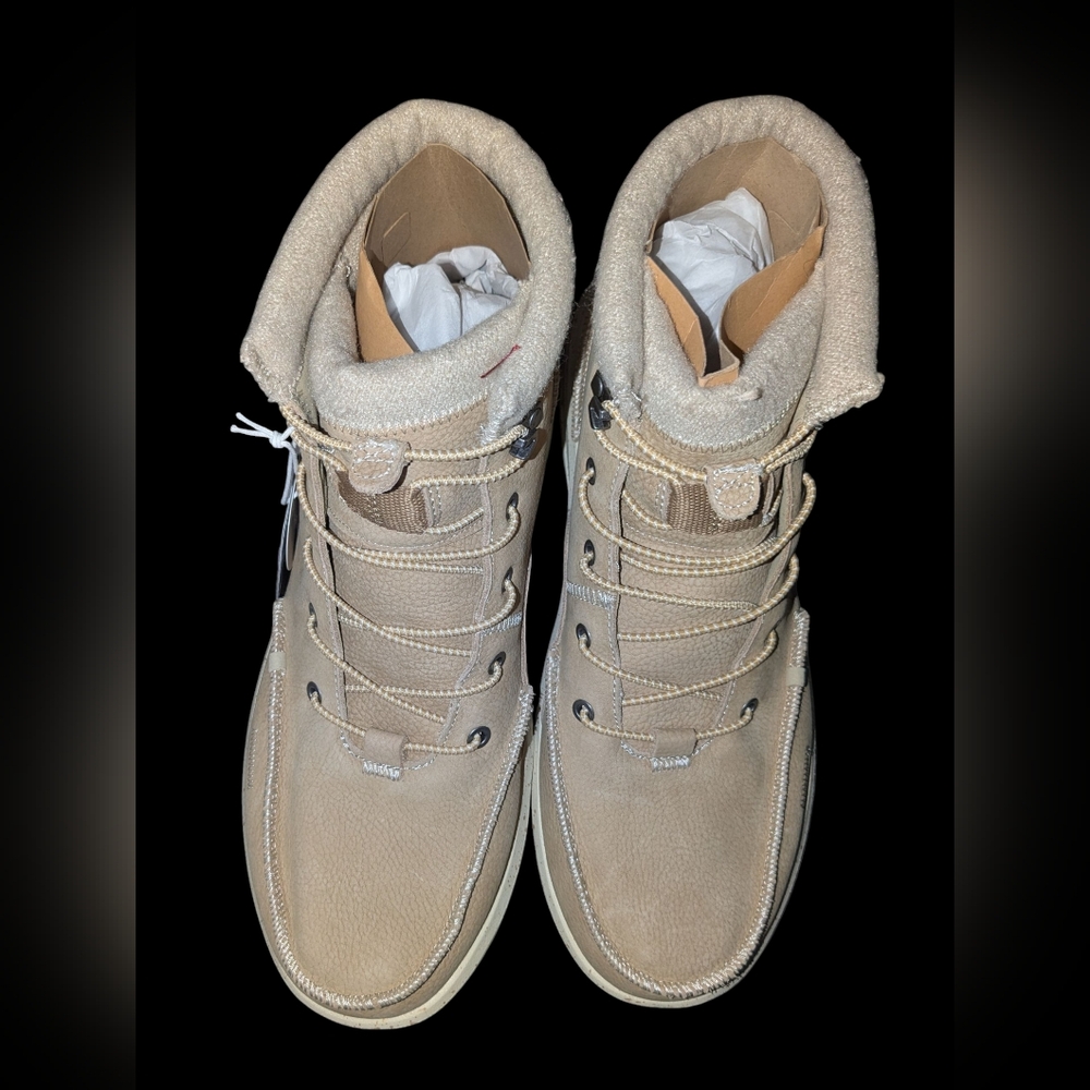 HEY DUDE MEN'S "BRADLEY" LEATHER CASUAL BOOT - Picture 6 of 6